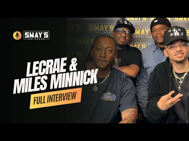 'Video thumbnail for Lecrae & Miles Minnick Drop Big News About 'Get Well Soon'! | SWAY’S UNIVERSE'