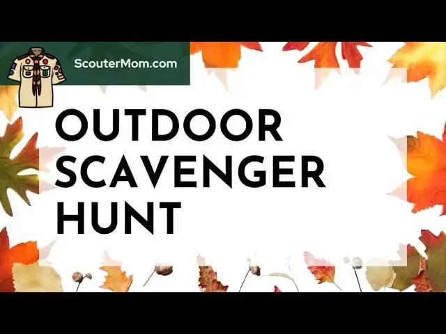 'Video thumbnail for Outdoor Scavenger Hunt'