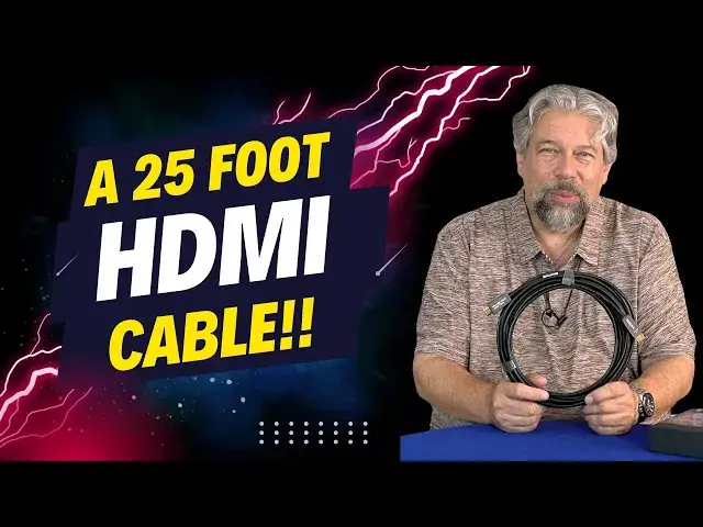 'Video thumbnail for RUIPRO 8K 25-foot HDMI Cable -- DEMO & REVIEW'