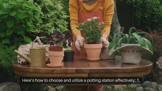 'Video thumbnail for Potting Stations: Gardening'