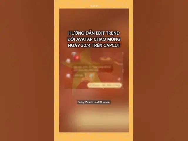 'Video thumbnail for Hướng dẫn edit video trend đổi avatar chào mừng Kỷ niệm 50 năm ngày 30/4/1975 siêu dễ trên CapCut PC'