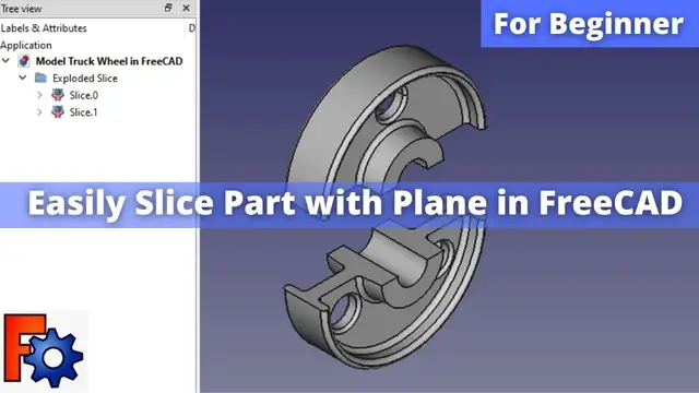 'Video thumbnail for Easily Slice Part with Plane in FreeCAD | FreeCAD Tutorial | FreeCAD Part Design | Mechnexus |'