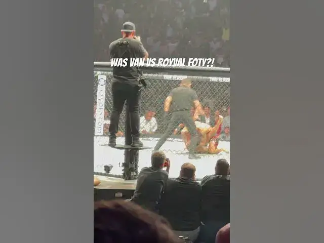 'Video thumbnail for Joshua Van vs Brandon Royval might be an early pick for #FOTY 🤯👏👏 #UFC317'