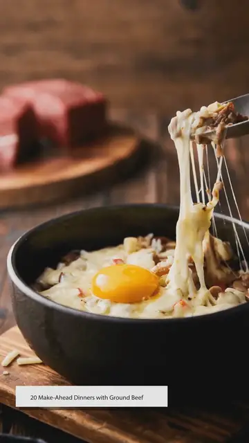 'Video thumbnail for 20 Make-Ahead Ground Beef Dinners for Easy Meal Prep'