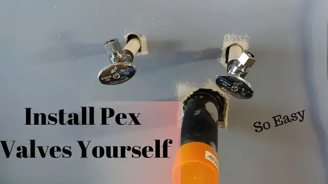 'Video thumbnail for Install Pex valves Yourself and Save a Ton of Money'