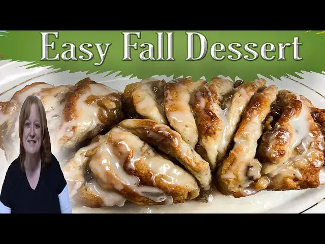 'Video thumbnail for APPLE & WALNUT PULL APART LOAF RECIPE | It's Fall Y'all Bake with Me Easy Dessert'
