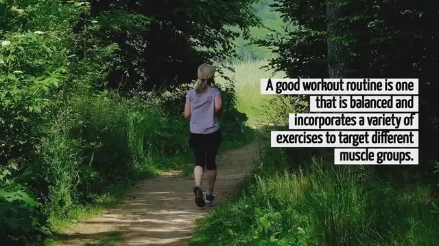 'Video thumbnail for What Is A Good Workout Routine'