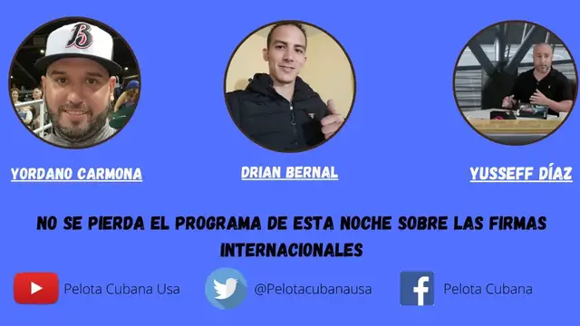 'Video thumbnail for Diálogo Beisbolero acerca de las Firmas Internacionales con varios Invitados'