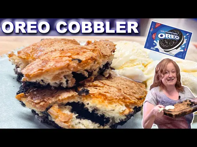 'Video thumbnail for OREO COBBLER, Easy & Delicious Dessert Recipe'