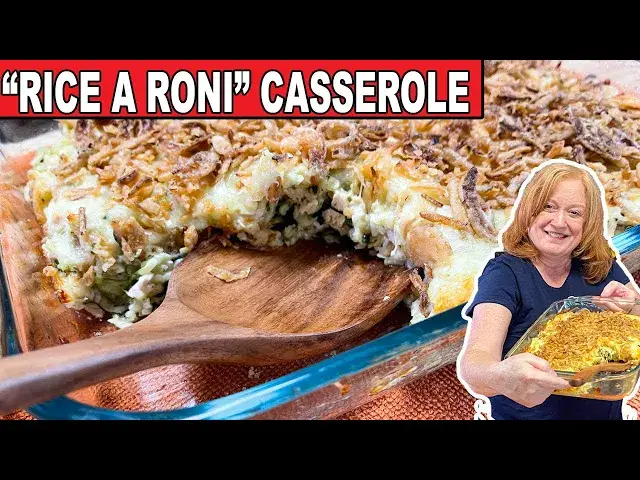 'Video thumbnail for Rice A Roni CHICKEN CASSEROLE, A Simple Delicious Meal Idea'