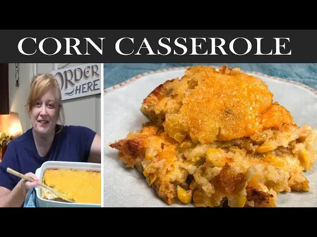 'Video thumbnail for CORN CASSEROLE RECIPE | Easy and Delicious Corn Side Dish'