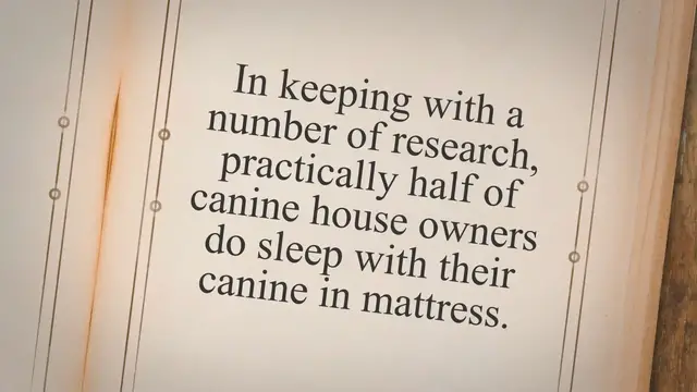 'Video thumbnail for 8 Causes Why You Ought to Let Your Canine Sleep On The Mattress'