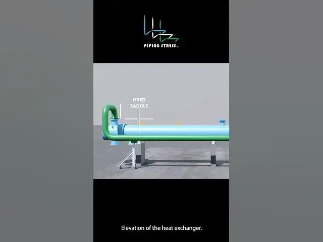 'Video thumbnail for How to design a tube inlet piping for heat exchanger? #pipingstress #heatexchanger #pipingdesign'