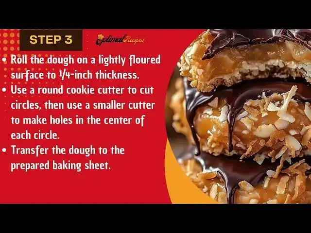'Video thumbnail for Samoa Cookies Recipe: Easy Homemade Dessert Ideas'