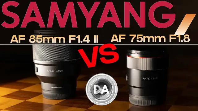 'Video thumbnail for Samyang AF 75mm F1.8 vs AF 85mm F1.4 II:  Which Should You Buy?'