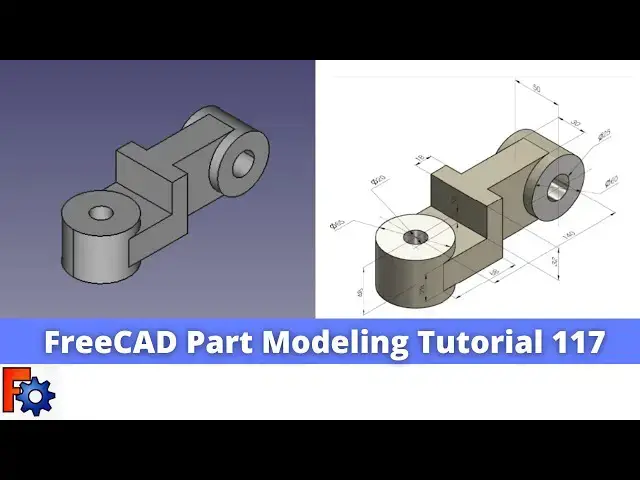 'Video thumbnail for FreeCAD Part Modeling Tutorial 117 | FreeCAD Tutorial | Mechnexus |'