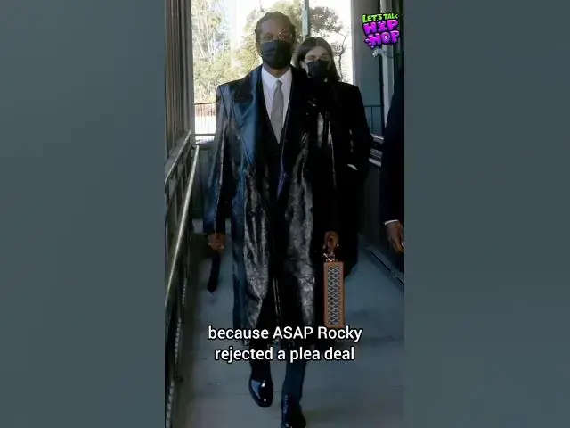 'Video thumbnail for A$AP Rocky rejects plea deal in gun assault case'