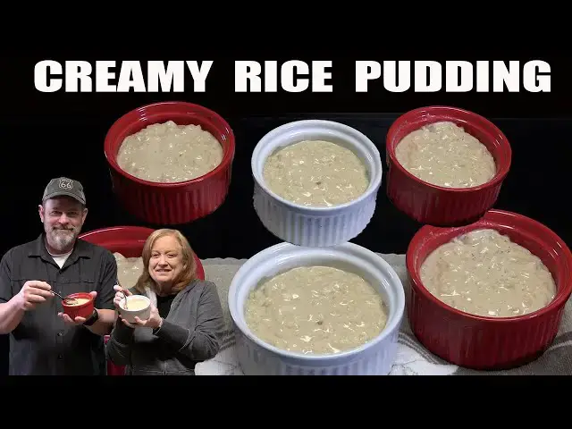 'Video thumbnail for RICE PUDDING Husband Makes My Cookbook Recipe'