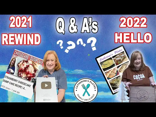 'Video thumbnail for 2021 Rewind, Q&As, 2022 Happenings at Catherine's Plates'