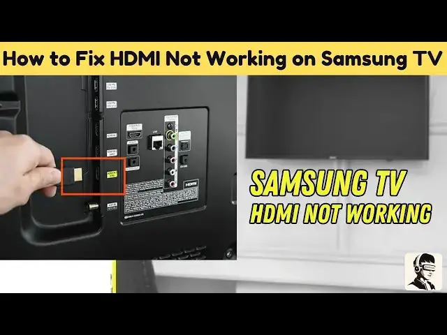 'Video thumbnail for How to Fix HDMI Not Working on Samsung TV (2025 Update)'