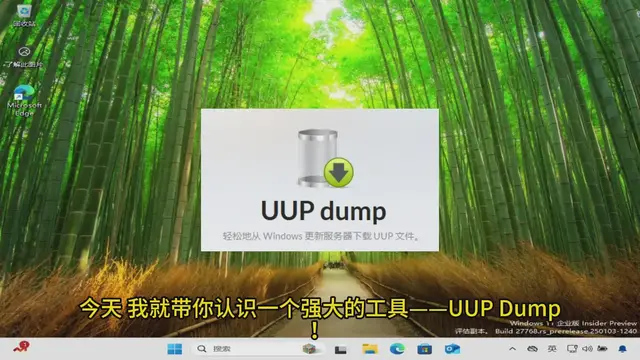 'Video thumbnail for 如何使用UUP Dump快速下载最新Windows Insider版本ISO文件'
