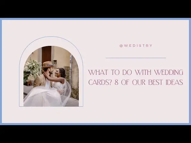'Video thumbnail for What To Do with Wedding Cards  8 of Our Best Paper Craft Ideas #papercraft  #papercraftideas'