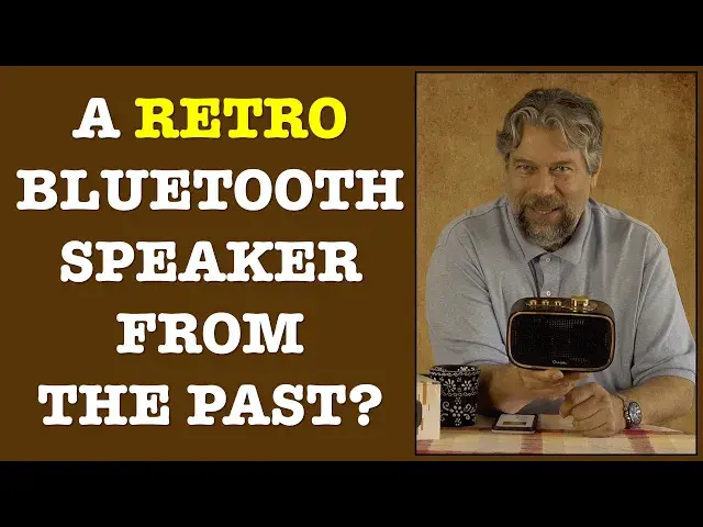 'Video thumbnail for ONFORU Retro Bluetooth Speaker -- REVIEW'