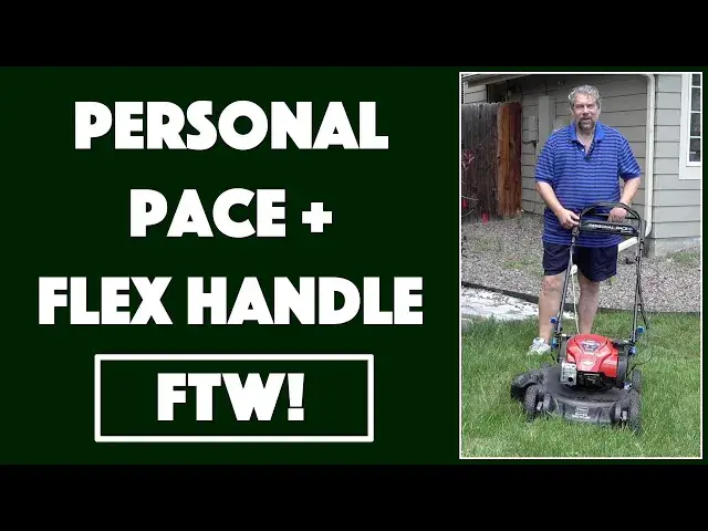 'Video thumbnail for Toro 21" Gas Walk Behind Mower with Personal Pace & Flex Handle - DEMO'