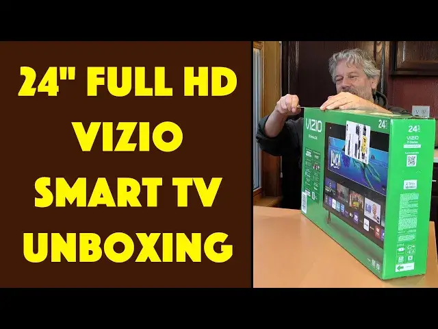 'Video thumbnail for Vizio D-Series 24-Inch FullHD SmartTV -- UNBOXING'