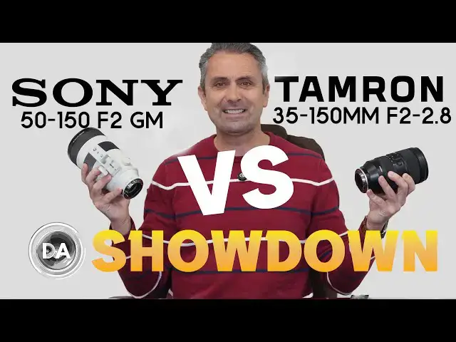 'Video thumbnail for Sony 50-150 GM vs Tamron 35-150 VXD | DA Showdown!'