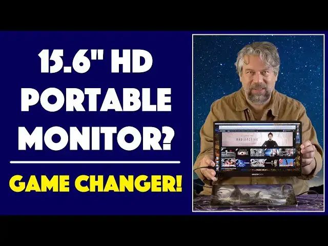'Video thumbnail for Dragon Touch S1 15.6-inch HD Portable Display Monitor -- REVIEW'
