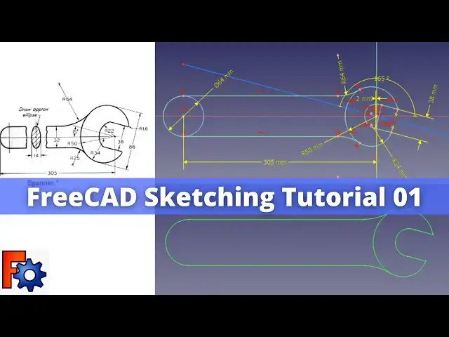 'Video thumbnail for FreeCAD Sketching Tutorial 01 | FreeCAD Tutorial | Mechnexus |'