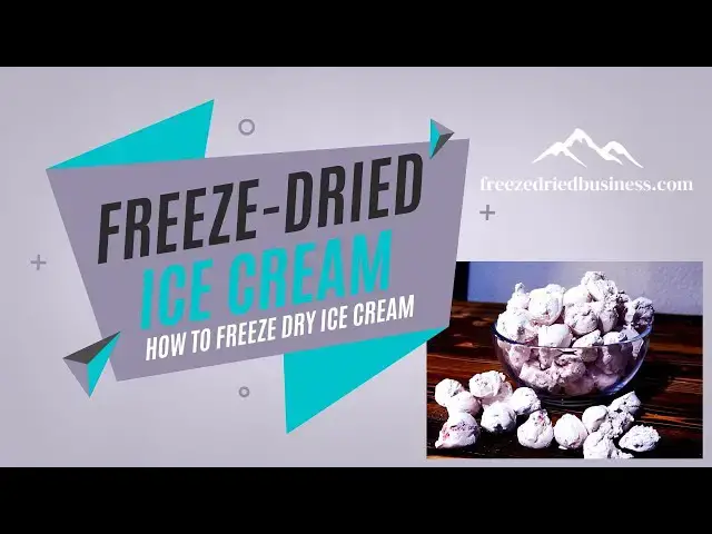 'Video thumbnail for How to Freeze Dry Ice Cream'