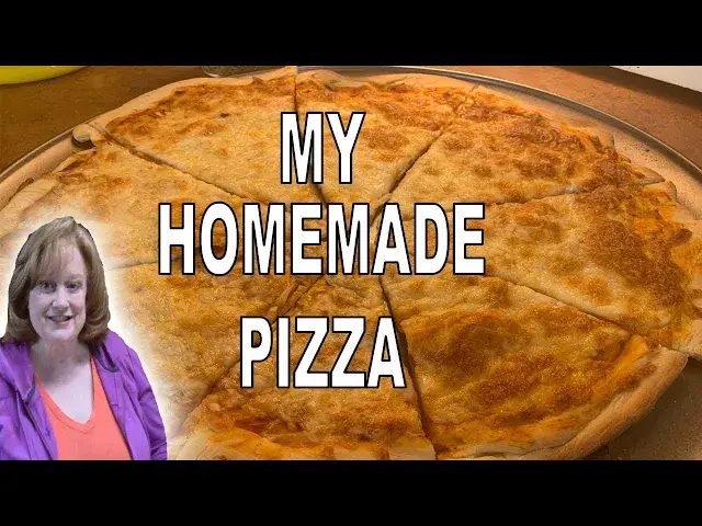 'Video thumbnail for HOW I MAKE HOMEMADE PIZZA RECIPE SIMPLE, EASY, AND DELICIOUS | COOK WITH ME PIZZA'