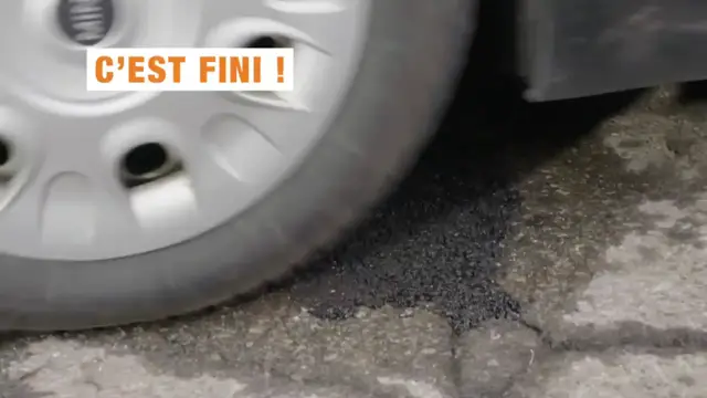 'Video thumbnail for Réparation simplifiée de l’entrée de garage '