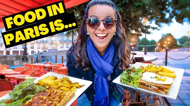 'Video thumbnail for WE TRIED OUR FAVORITE FRENCH FOODS IN PARIS! THIS IS WHAT WE FOUND OUT...'
