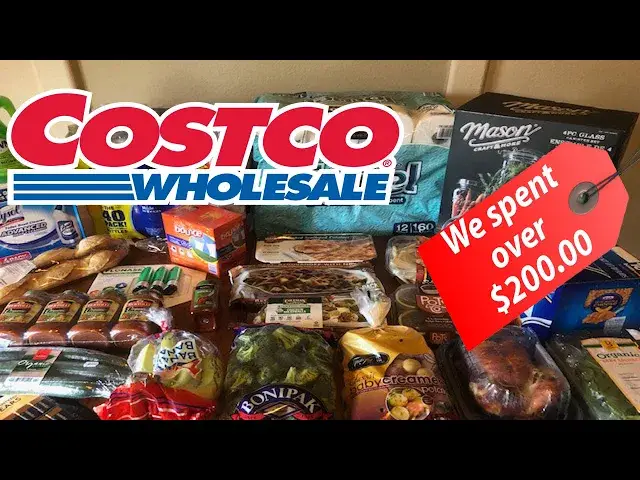 'Video thumbnail for COSTCO HAUL | WE SPENT OVER $200 | WITH PRICES'
