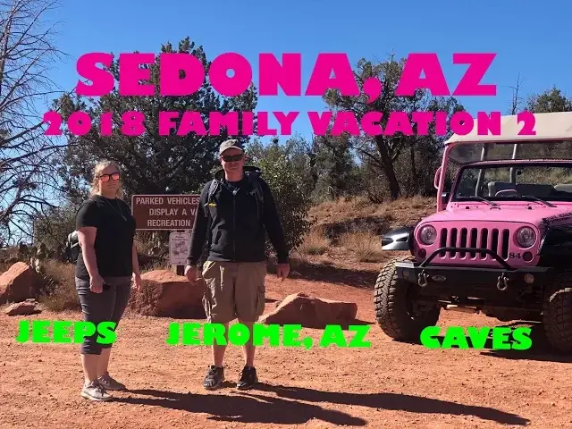 'Video thumbnail for SEDONA, AZ | 2018 FAMILY VACATION 2 | PINK JEEP TOUR | LAVA RIVER CAVE | JEROME, AZ'