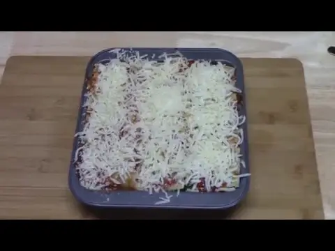 'Video thumbnail for VEGETARIAN BROCCOLI LASAGNA'