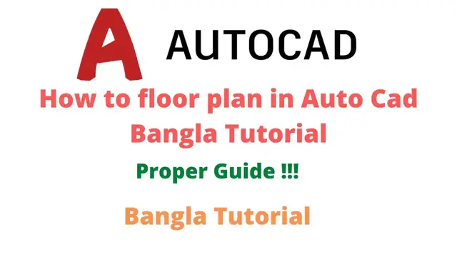 'Video thumbnail for How to floor plan in Auto Cad Bangla Tutorial (episode-02)'