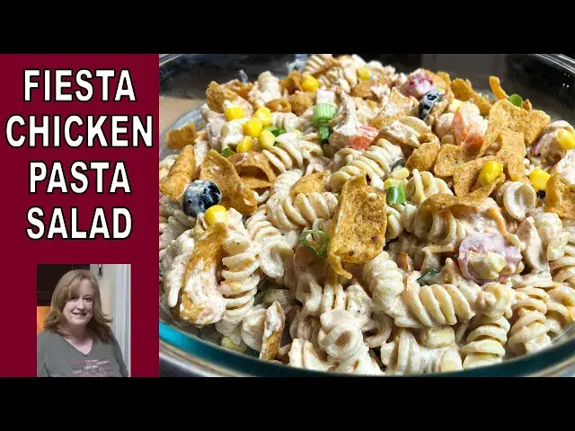 'Video thumbnail for FIESTA RANCH CHICKEN PASTA SALAD RECIPE | Jazz Up Your Pasta Salad'