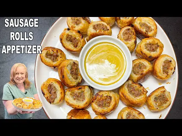 'Video thumbnail for SAUSAGE ROLLS APPETIZER'
