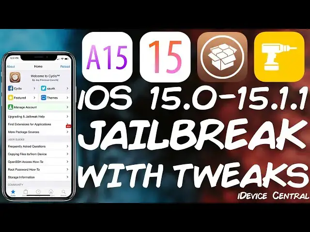 'Video thumbnail for FINALLY, A JAILBREAK With TWEAKS Will Be RELEASED SOON For iOS 15.0 - 15.1.1 A12-15'