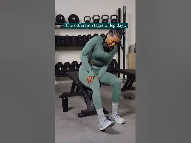 'Video thumbnail for Different stages of leg day 😄😭 | Myprotein #shorts'