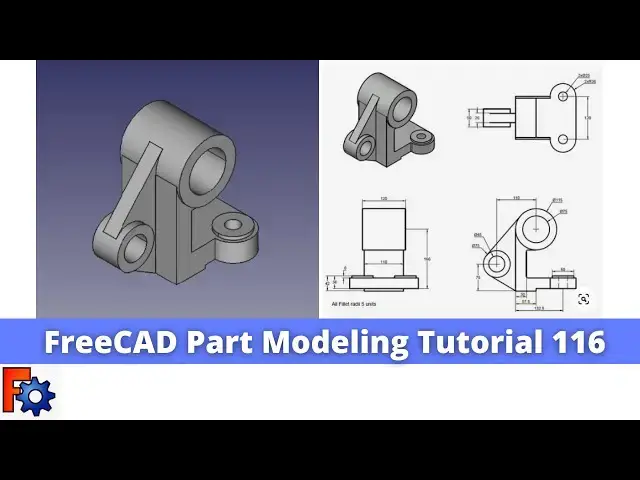 'Video thumbnail for FreeCAD Part Modeling Tutorial 116 | FreeCAD Tutorial | Mechnexus |'