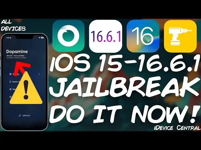 'Video thumbnail for Do THIS NOW! MAJOR DOPAMINE 2 JAILBREAK Update RELEASED! UPDATE NOW! iOS 15.0 - 16.6.1 (ALL DEVICES)'