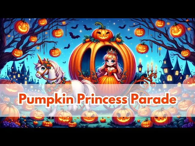 'Video thumbnail for Pumpkin Bedtime Story | The Halloween Pumpkin Princess Parade | Halloween Children Story in English'