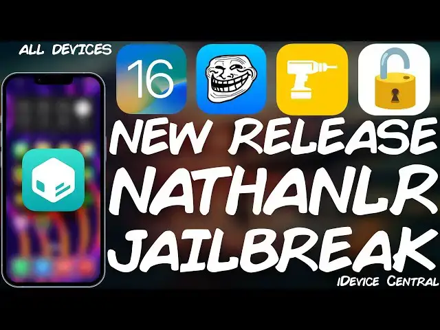 'Video thumbnail for New Nathanlr Semi-JAILBREAK RELEASED For All Devices (Supports Tweaks) on iOS 16.5.1 - 16.6.1 (A12+)'