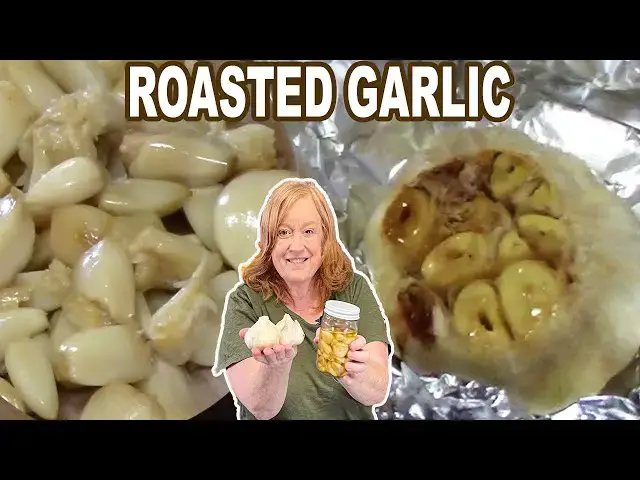 'Video thumbnail for ROASTED GARLIC, How To Roast Garlic'