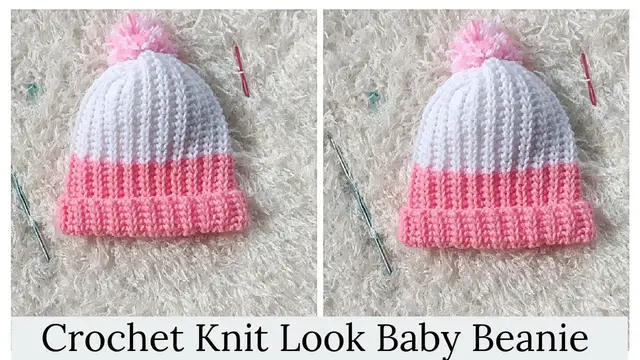 'Video thumbnail for Fast and Easy Crochet Baby Hat | Crochet Baby Beanie | Crochet For Beginners'